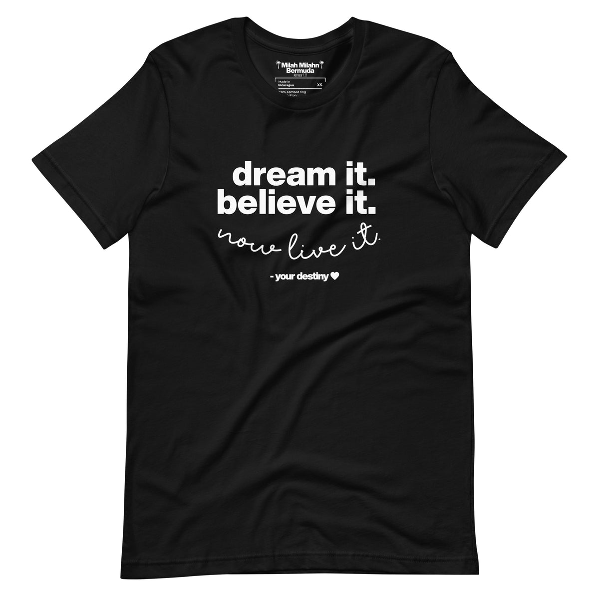 Dream It. Believe it. Live It.